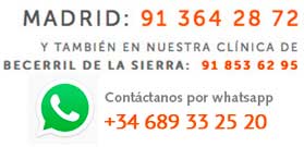 contacta por Whatsapp con Dental Navarro Madrid